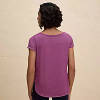 NYKAA After Class Apple Bottom Flattering Longline Tee NYAT272