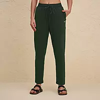 Ultimate Comfort Cotton Travel Pants in Relaxed Fit with Spill Safe Zip Pockets NYAT502