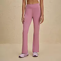 Ultimate Comfort Cotton Stretch Flare Leggings with Anti Slip Waist & Pockets NYAT503