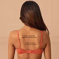 Nykd by Nykaa Super Soft Luxe Modal Padded Non Wired 3/4th Coverage T Shirt Bra NYB013
