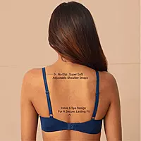Nykd by Nykaa Super Soft Luxe Modal Padded Non Wired 3/4th Coverage T Shirt Bra NYB013