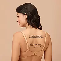 Nykd by Nykaa Super Soft Luxe Modal Padded Non Wired 3/4th Coverage T Shirt Bra NYB013