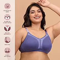 Nykd By Nykaa Everyday Cotton M-Frame Bounce Control Non-Padded Non-Wired Bra NYB101