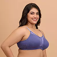 Nykd By Nykaa Everyday Cotton M-Frame Bounce Control Non-Padded Non-Wired Bra NYB101