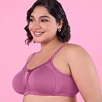 Nykd By Nykaa Everyday Cotton M-Frame Bounce Control Non-Padded Non-Wired Bra  NYB101B