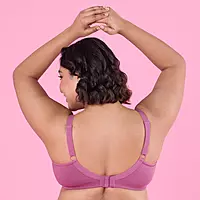 Nykd By Nykaa Everyday Cotton M-Frame Bounce Control Non-Padded Non-Wired Bra  NYB101B