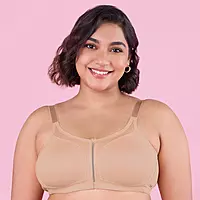 Nykd By Nykaa Everyday Cotton M-Frame Bounce Control Non-Padded Non-Wired Bra  NYB101B