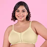 Nykd By Nykaa Everyday Cotton M-Frame Bounce Control Non-Padded Non-Wired Bra NYB101