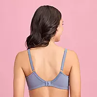 Nykd By Nykaa No Sweat Breast Separating Breathe Cotton Non Padded Non Wired Bra - NYB105