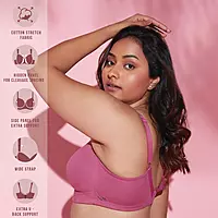 Nykd By Nykaa No Sweat Breast Separating Breathe Cotton Non Padded Non Wired Bra - NYB105