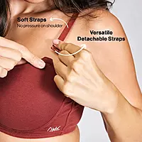 Nykd By Nykaa Breathe Cotton All Day Comfort Padded Non Wired T-Shirt Bra NYB198