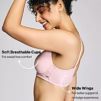 Nykd By Nykaa Breathe Cotton All Day Comfort Padded Non Wired T-Shirt Bra NYB198