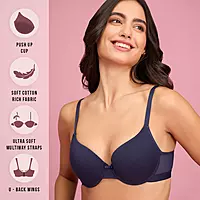 Nykaa Padded Push Up Plunge Bra NYB249 