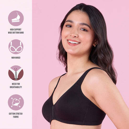 Nykaa Everyday Cotton Plunge Neckline Bra NYB351