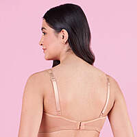 Nykaa Everyday Cotton Plunge Neckline Bra NYB351