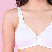 Nykaa Everyday Cotton Plunge Neckline Bra NYB351