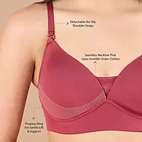 Nykd Adapt360° Lift & Support Padded Non Wired Barely There T-Shirt Bra NYB362