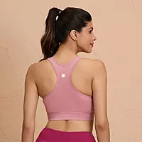 Nykd By Nykaa Cotton Stretch Slip On Sports Bra with Removable Cups NYK059