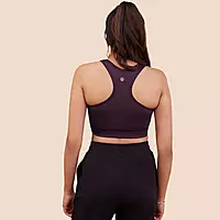 Nykd By Nykaa Cotton Stretch Slip On Sports Bra with Removable Cups NYK059