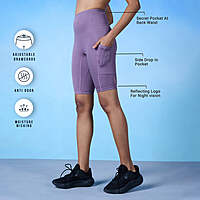Nykaa All Day Fashion Cycling Shorts NYK113