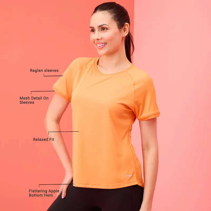 NYKAA All Day Active Tee NYK127