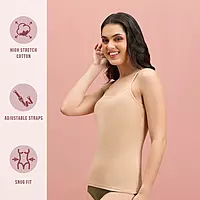Nykd By Nykaa Cotton Stretch Camisole NYC005C Nude	XL