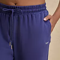 Nykd By Nykaa  Comfort Cotton French Terry Straight Leg Lounge Track Pants-NYLE606