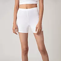 Nykd Stretch Cotton Cycling Shorts NYP083 White S