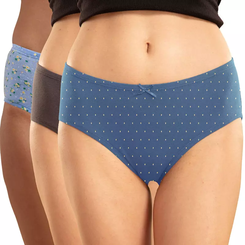 Nykd Hipster Panty Pack 3pcs NYP100 (Ship Assorted)