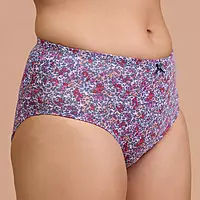 Nykd Hipster High Rise Cotton Full Brief Panty Pack 3pcs NYP104 (Colors & Print May Vary)