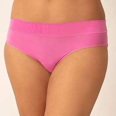 Nykd 4 Way Stretch Hipster Panty NYP342- PINK BLAST -XXL