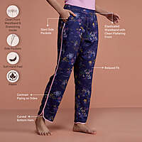 NYKAA Rayon Sleep Pajama PANT  NYS130 