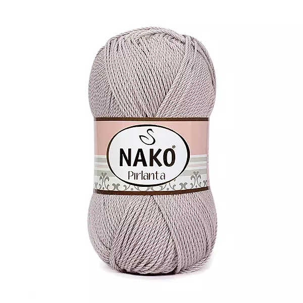 Nako Pirlanta Wayuu Shade no. 3079-Pink Gray