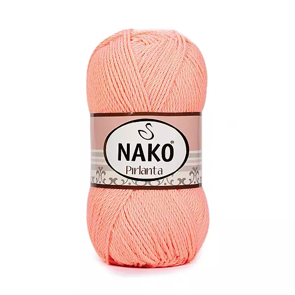 Nako Pirlanta Wayuu Shade no. 3148-Pinkish Orange