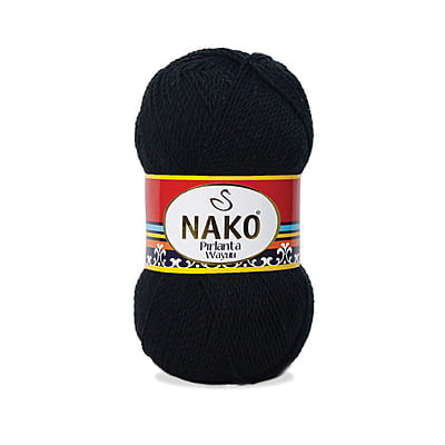 Nako Pirlanta Wayuu Shade no. 217-Black Nako Pirlanta Wayuu Shade no. 217-Black