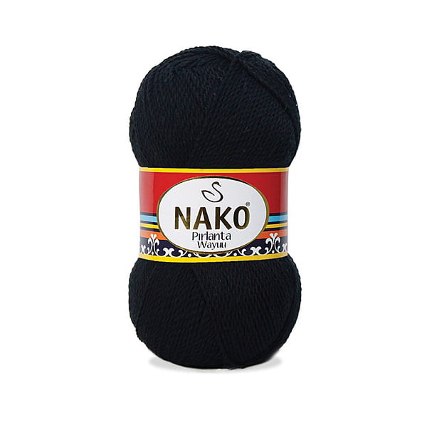 Nako Pirlanta Wayuu Shade no. 217-Black Nako Pirlanta Wayuu Shade no. 217-Black
