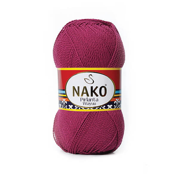 Nako Pirlanta Wayuu Shade no.6736-Claret Nako Pirlanta Wayuu Shade no.6736-Claret