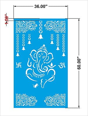 Mandir Back Jali SBMBJ015