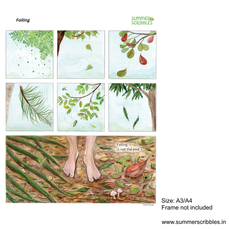 Falling – Visual Nature Poem