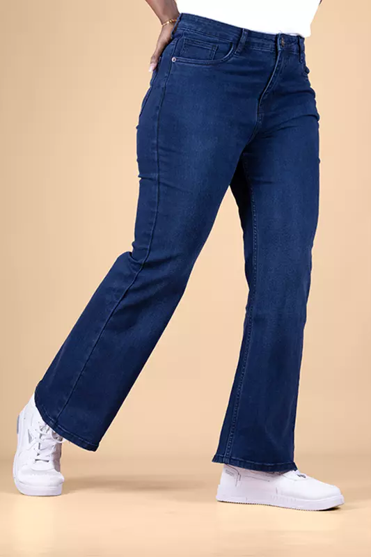 Women's Bootcut Denim Pant - Indigo Navy