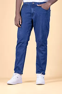 Men's Straight Fit Denim Pant - Indigo Navy