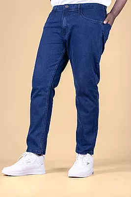 Men's Straight Fit Denim Pant - Indigo Navy