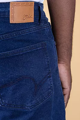Men's Straight Fit Denim Pant - Indigo Navy
