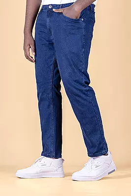 Men's Straight Fit Denim Pant - Indigo Navy