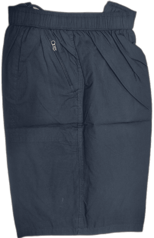 Plain Cotton Bermuda Shorts