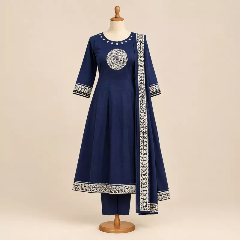 14jh peacock bluekurthiset