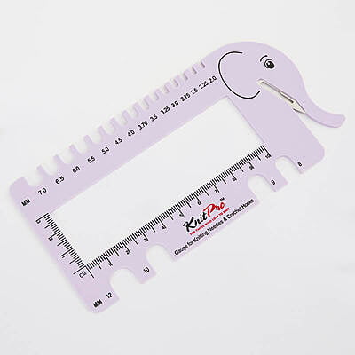 KNITTING NEEDLE AND CROCHET HOOKS GAUGE KNITTING NEEDLE AND CROCHET HOOKS GAUGE
