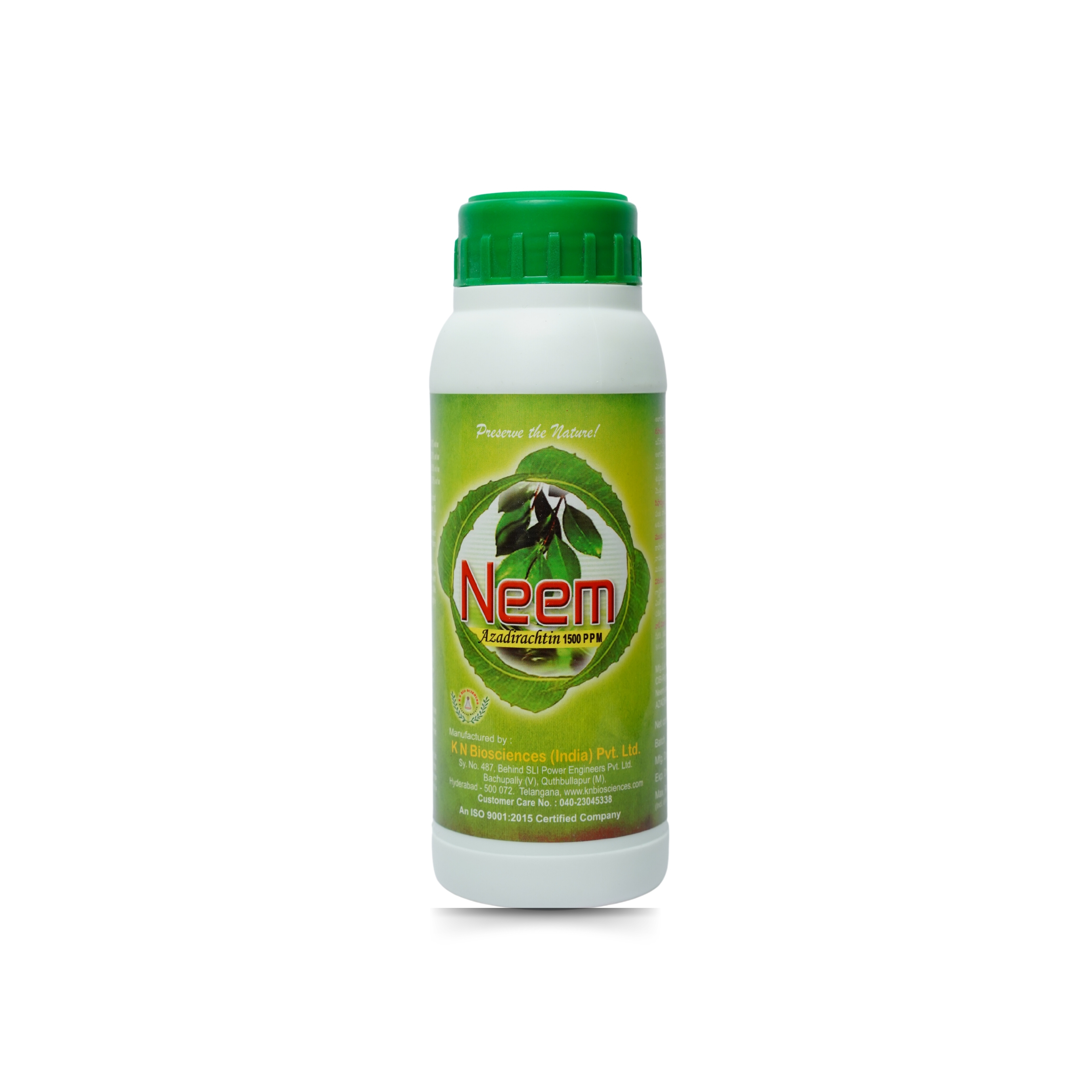 Neem oil (1500 ppm)
