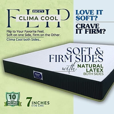 Neev Clima Cool Flip 7'' Mattress Under Exchange