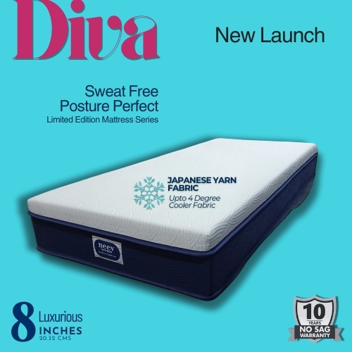 Neev Mattress Diva Series 8 Inches (Limited Edition)
